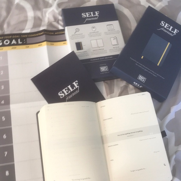 best self co journal and goal tracker boxed set poshmark tracking